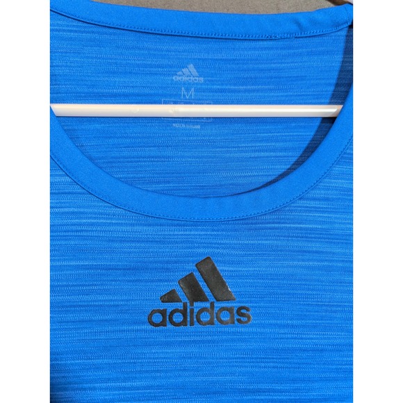 Adidas Men Sz M Blue AERO READY Tank Top Athletic Gym Workout Sleeveless - Picture 2 of 10